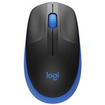 Ficha técnica e caractérísticas do produto Mouse Logitech M190 SEM FIO - Azul