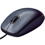 Ficha técnica e caractérísticas do produto Mouse Logitech M90 com Fio Preto