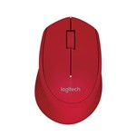 Ficha técnica e caractérísticas do produto Mouse Logitech Sem Fio M280 - Vermelho