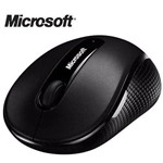 Ficha técnica e caractérísticas do produto Mouse Microsoft 4000 Wireless Sem Fio Usb Bluetrack - Preto