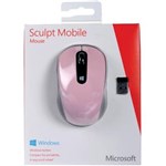 Ficha técnica e caractérísticas do produto Mouse Microsoft Sculpt Light Orchid