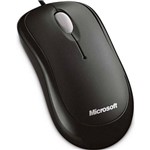 Ficha técnica e caractérísticas do produto Mouse Microsoft Wired Basic Optico Preto USB - P58-00061