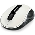 Ficha técnica e caractérísticas do produto Mouse Microsoft Wireless Mobile4000 Branco USB - Microsoft