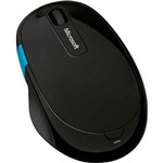 Ficha técnica e caractérísticas do produto Mouse Microsoft Wireless Sculpt Ergonomic L6v-00009 - Preto