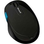 Ficha técnica e caractérísticas do produto Mouse Microsoft Wireless Sculpt Ergonomic Preto - L6v-00009