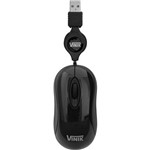Ficha técnica e caractérísticas do produto Mouse Mini Óptico Usb Retrátil Preto Mm10 Vinik