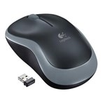 Ficha técnica e caractérísticas do produto Mouse Mini Sem Fio Nano M185 Cinza Logitech