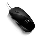 Ficha técnica e caractérísticas do produto Mouse Multilaser Colors Slim Black Piano USB - MO166 MO166