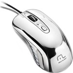 Ficha técnica e caractérísticas do produto Mouse Multilaser com Led Usb Prateado Mo228