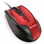 Ficha técnica e caractérísticas do produto Mouse Multilaser Gamer Fire 1600Dpi USB Preto e Vermelho - MO149