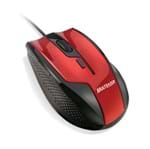 Ficha técnica e caractérísticas do produto Mouse Multilaser Gamer Fire 1600DpiUSBpreto e Vermelho - MO149 MO149
