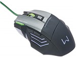 Ficha técnica e caractérísticas do produto Mouse Multilaser Gamer Profissional Warrior 7 Botões 3200 DPI Preto USB - MO207