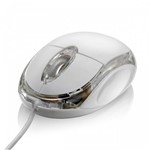 Ficha técnica e caractérísticas do produto Mouse Multilaser Óptico Classic USB Branco Gelo MO034