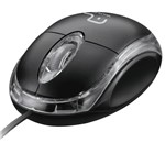 Ficha técnica e caractérísticas do produto Mouse Multilaser Òptico Preto USB Preto - MO179 0