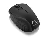 Ficha técnica e caractérísticas do produto Mouse Multilaser sem Fio 2.4ghz Preto USB MO212