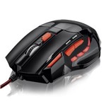 Ficha técnica e caractérísticas do produto Mouse Multilaser X Gamer 2400 DPI 7 Botões Preto e Vermelho MO236