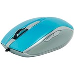 Ficha técnica e caractérísticas do produto Mouse Óptico 1000dpi USB Om301 Azul - Fortrek