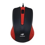 Ficha técnica e caractérísticas do produto Mouse Optico C3 Tech Ms 20rd Vermelho