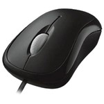 Ficha técnica e caractérísticas do produto Mouse Óptico com Fio Basic Usb Preto Microsoft
