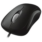 Ficha técnica e caractérísticas do produto Mouse Óptico com Fio Basic Usb Preto P5800061 - Microsoft