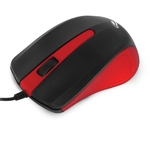 Ficha técnica e caractérísticas do produto Mouse Óptico C3Tech 1000DPI MS-20RD - Preto/Vermelho