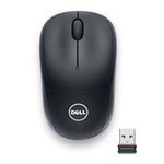 Ficha técnica e caractérísticas do produto Mouse Óptico Dell Wireless USB WM123 com Tecnologia Plug & Play - Preto