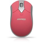 Ficha técnica e caractérísticas do produto Mouse Óptico Emborrachado USB Rosa - Maxprint