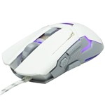 Ficha técnica e caractérísticas do produto Mouse Óptico Gamer Usb 3200 Dpi 7 Botões Led Rgb 7 Cores Cabo Infokit X Soldado GM-720 2547 Branco