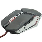 Ficha técnica e caractérísticas do produto Mouse Óptico Gamer Usb 2400 Dpi 6 Botões Led Rgb 4 Cores Cabo Infokit X Soldado GM-705 Cinza