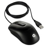 Ficha técnica e caractérísticas do produto Mouse Óptico HP com Fio Usb Preto X900 - V1S46AA