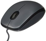 Ficha técnica e caractérísticas do produto Mouse Óptico Logitech M100 USB - Preto