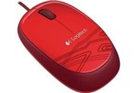 Ficha técnica e caractérísticas do produto Mouse Óptico Logitech USB M105 - Vermelho