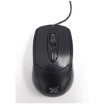 Ficha técnica e caractérísticas do produto Mouse Óptico Maxprint 1000dpi Usb Preto 60615-7