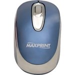 Ficha técnica e caractérísticas do produto Mouse Optico Maxprint Usb Azul 60274-0