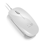 Ficha técnica e caractérísticas do produto Mouse Óptico Multilaser Colors Slim Ice USB - 168