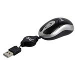 Ficha técnica e caractérísticas do produto Mouse Óptico Pisc 1810 Retrátil USB - Preto