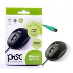 Ficha técnica e caractérísticas do produto Mouse Óptico Pisc PS2 - Preto 1808