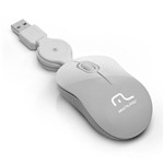 Ficha técnica e caractérísticas do produto Mouse Óptico Retrátil Multilaser Super Mini Ice Usb - 184