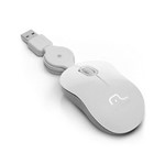 Ficha técnica e caractérísticas do produto Mouse Óptico Retrátil Multilaser Super Mini Ice USB - 184