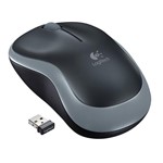 Ficha técnica e caractérísticas do produto Mouse Óptico Sem Fio M185 Cinza Logitech