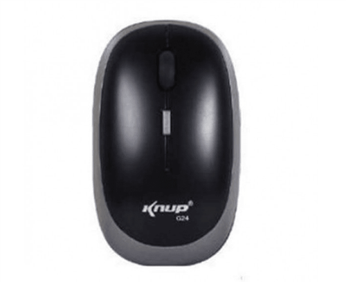 Ficha técnica e caractérísticas do produto Mouse Óptico Sem Fio Usb 1600Dpi Knup G24