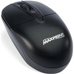 Ficha técnica e caractérísticas do produto Mouse Óptico USB 2.0 800 DPI Preto 606071 Maxprint