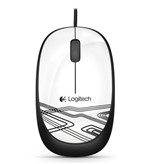 Ficha técnica e caractérísticas do produto Mouse Óptico Usb M105 Branco Logitech