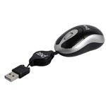 Ficha técnica e caractérísticas do produto Mouse Óptico USB Retrátil Pisc 1810