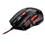 Ficha técnica e caractérísticas do produto Mouse Óptico Xgamer Fire Button USB 2400 DPI Preto/Vermelho - Multilaser