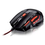 Ficha técnica e caractérísticas do produto Mouse Optico Xgamer Fire Button Usb 2400Dpi Preto e Vermelho - Mo236 - Multilaser