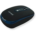 Ficha técnica e caractérísticas do produto Mouse Ótico Retrátil Azul e Preto - Maxprint