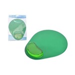 Ficha técnica e caractérísticas do produto Mouse Pad com Apoio em Gel Verde