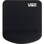 Ficha técnica e caractérísticas do produto Mouse Pad Ergonômico Gel Preto Mpg-02 Vinik