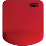 Ficha técnica e caractérísticas do produto Mouse Pad Gel Vermelho Mpg-02 Vinik